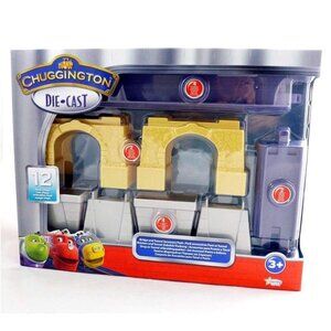 3/$55❤️open box Chuggington Die-Cast Bridge & Tunnel Accessory Pack 12pc Ludorum
